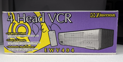 Emerson EWV404 VCR for sale online | eBay