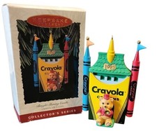 Hallmark Keepsake Ornament 1993 Crayola Crayon Bright Shining Castle 22463