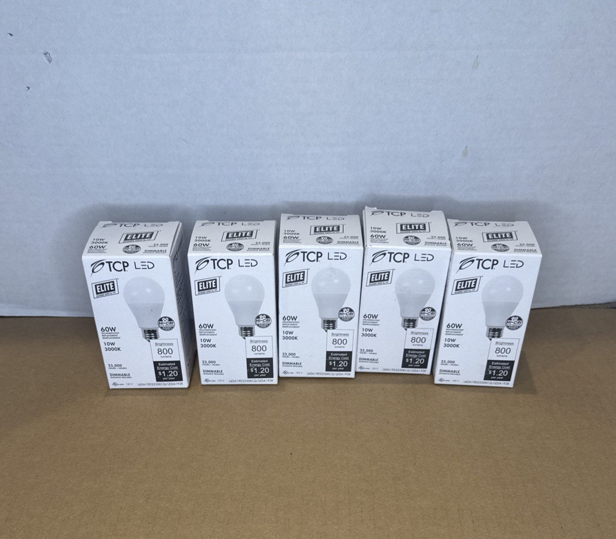 3000k (5 Pack)