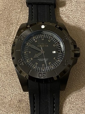 Invicta 23734 Pro Diver Black Dial Stainless Steel Men's Quartz Watch