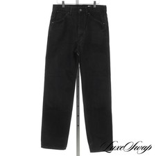 #1 MENSWEAR Christophe Lemaire Made in Morocco Faded Black Grey Chino Jeans 48