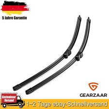 Front-Scheibenwischer f&uuml;r Mercedes W211 S211 2002-2009 2 St&uuml;ck 60cm+60cm Schwarz