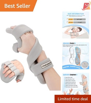 Resting Hand Splints for Fingers Wrist Support Night Immobilizer for Stroke