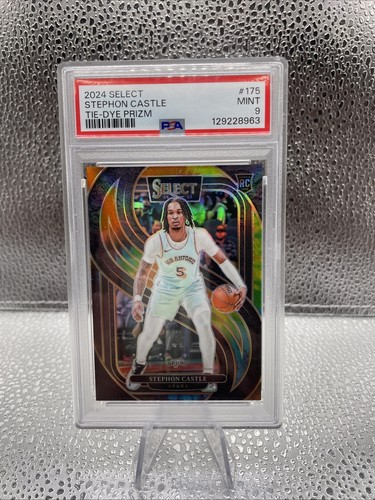 Stephon Castle [Tie-Dye Prizm] #175 2024 Panini Select card