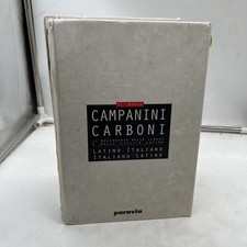 DIZIONARIO IL NUOVO CAMPANINI CARBONI ITALIANO/LATINO - LATINO/ITALIANO PARAVIA