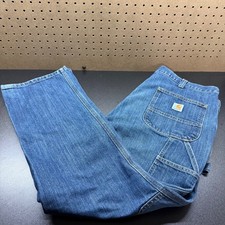 Carhartt Relaxed Fit Jeans Dark Blue Wash 38x30 103327-966, 0918