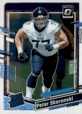 2023 Donruss Optic #296 Peter Skoronski