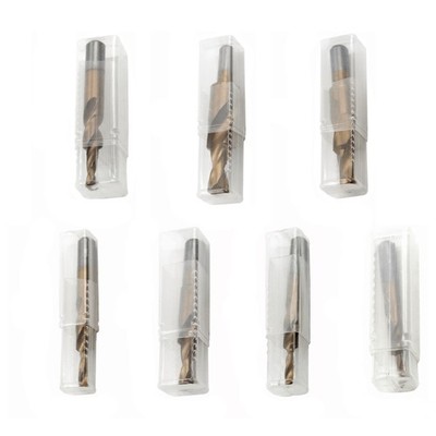 M3 M4 M5 M6 M8 M10 HSS Step Drill Bits M35 High Speed Steel Twist Ladder