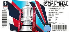 MANCHESTER UNITED/CHELSEA v MANCHESTER CITY - F.A. CUP SEMI-FINAL 14th APR 2013.