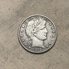1912-D Barber Half Dollar 50c VF-XF  90% Silver Coin ZM