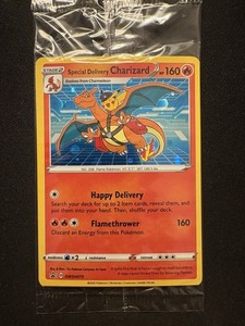 【希少】Special Delivery Charizard 未開封 Special Delivery Charizard Promo Card SWSH075 Pokemon Center