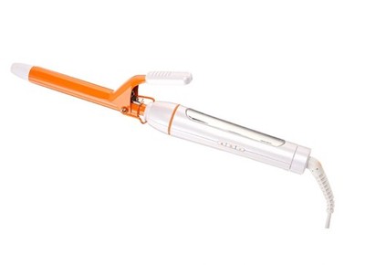 Brazilian Heat BBH3101 Brazilian Heat Tourmaline Ceramic Spring Curling Iron .75