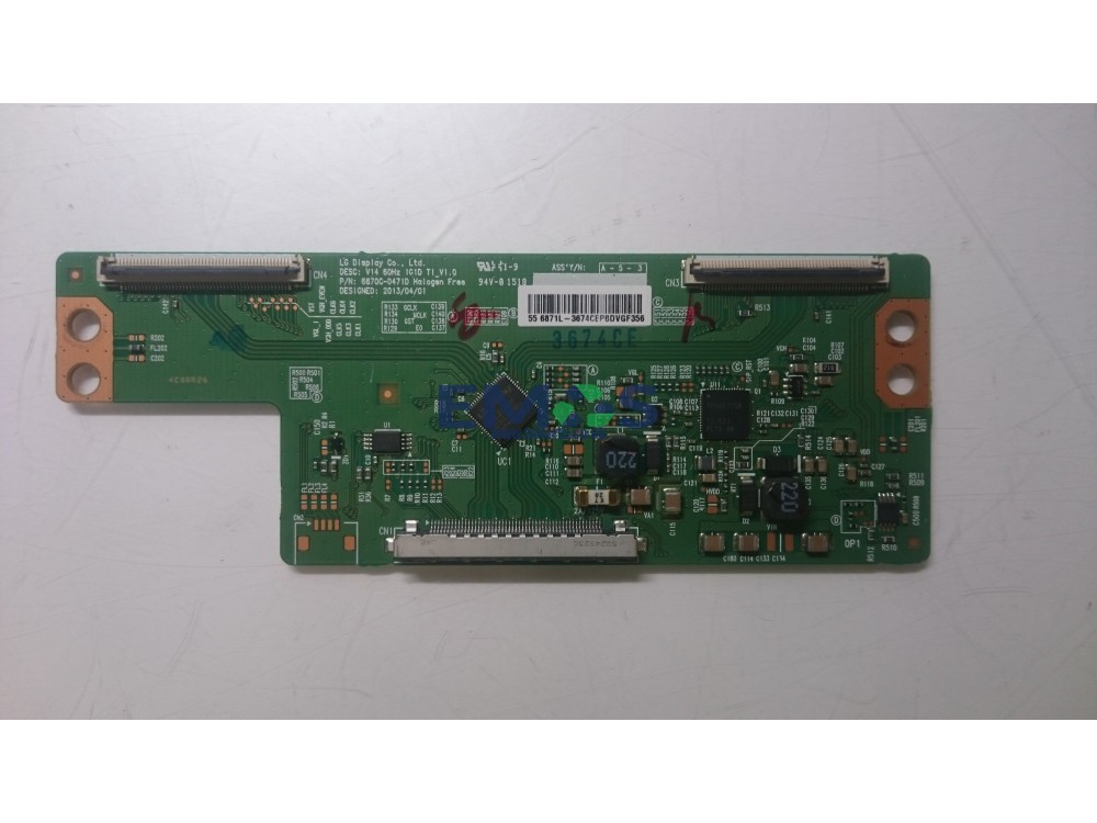 6871L-3674C TCON BOARD FOR PANASONIC TX-55C320B