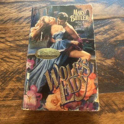 MARY BUTLER WOLF'S LADY ( 1992 VINTAGE BMI BOOK Edition) 1st Ed 1st Print PB
