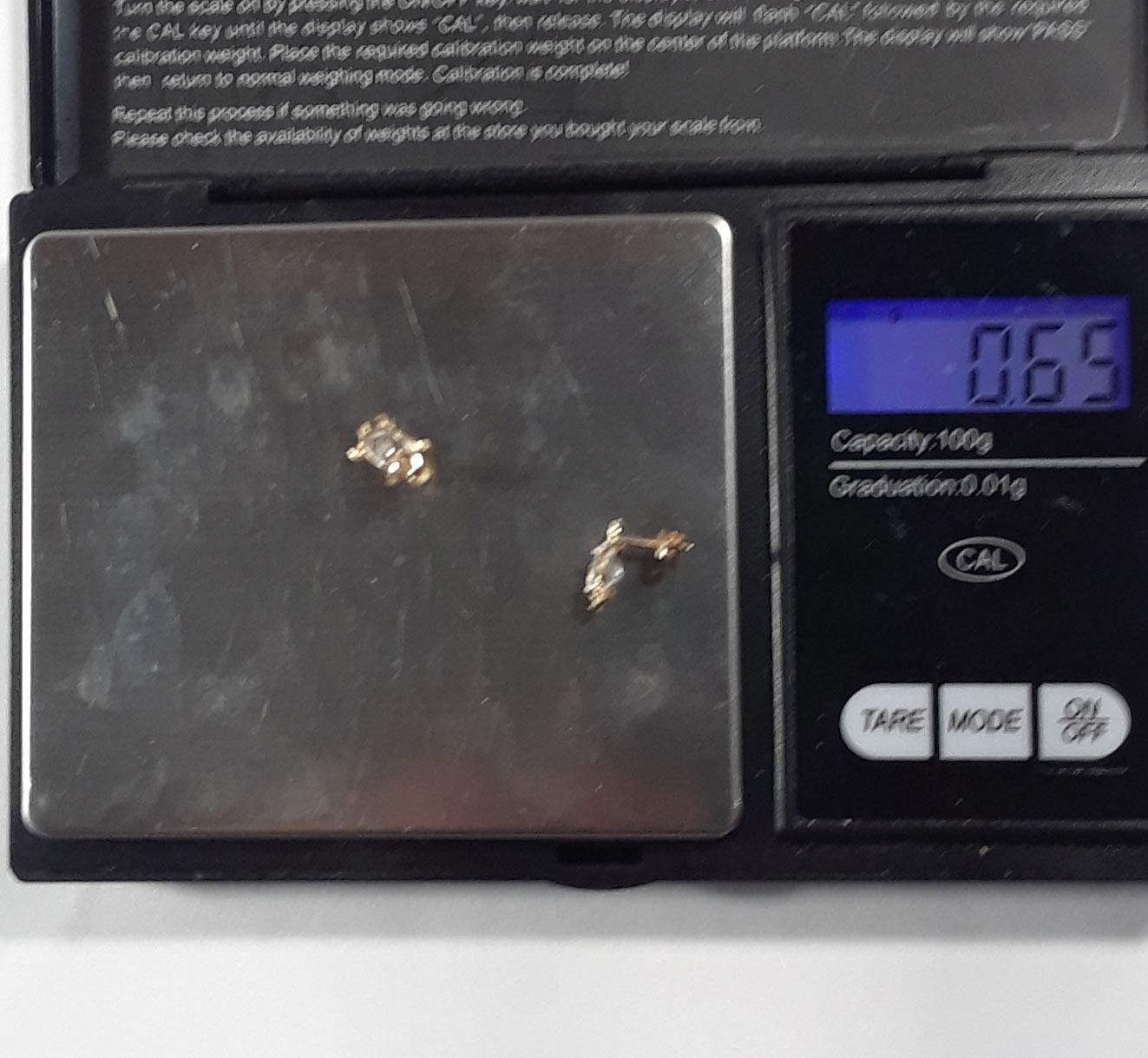 Cute Solid 14k Yellow Gold Turtle Shape Oval CZ S… - image 8