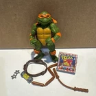 VTG Teenage Mutant Ninja Turtles TMNT MOVIE STAR MIKE 1992 complete accessories