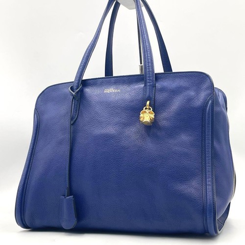 Excellent Condition Alexander McQueen Tote Bag with Skull Charm and Clochette