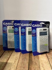 CASIO FX-115ES PLUS Scientific 2nd Edition Calculator Natural Textbook Lot Of 4