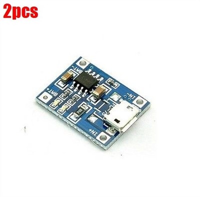 2Pcs Micro Usb 1A   Charging Module TP4056 Precise New Ic nc *bn