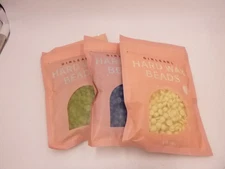 Hard Wax Hair Removal Beads 3 packs Legs Bikini face underm Full Body etc