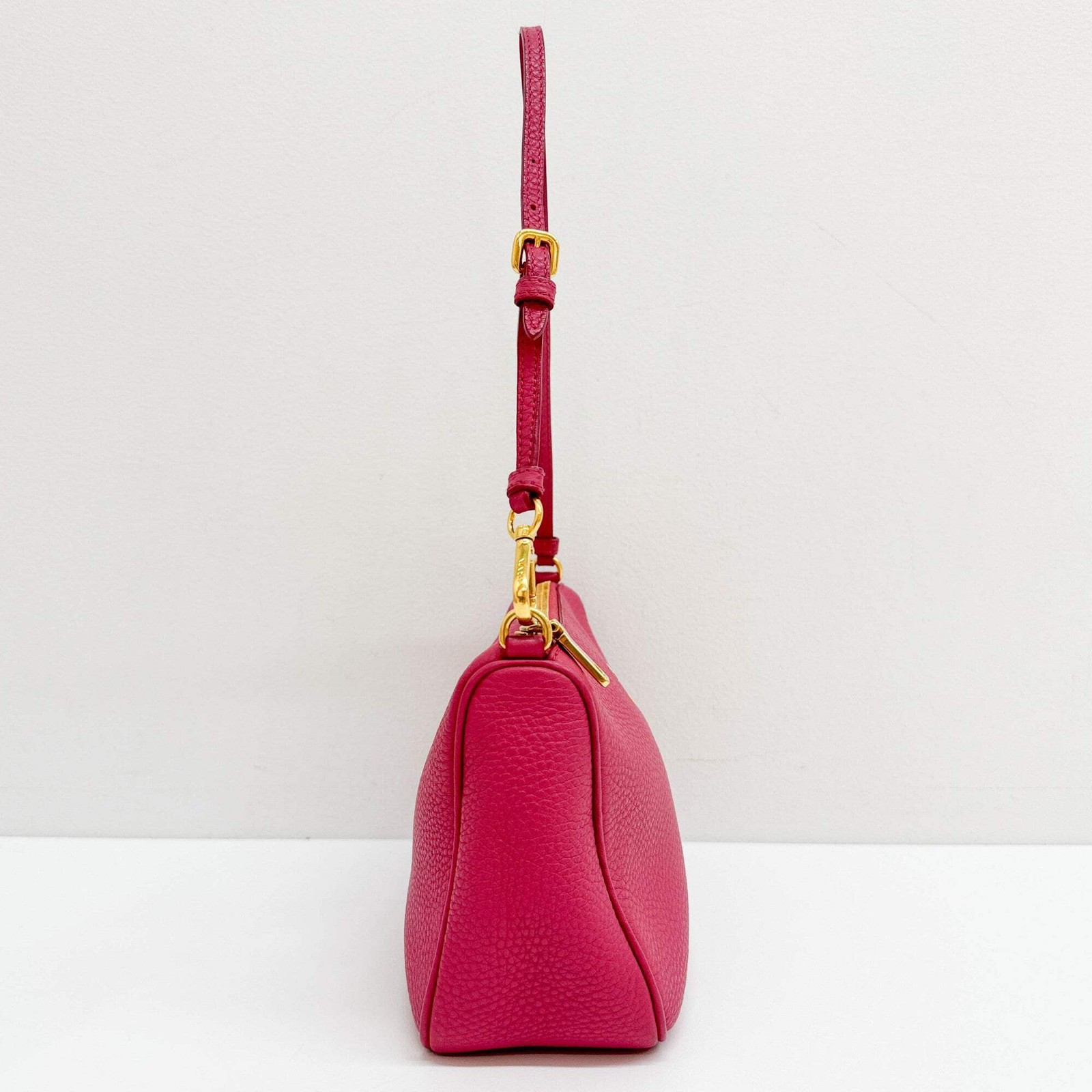 PRADA Pink Leather Shoulder Bag thumbnail 4