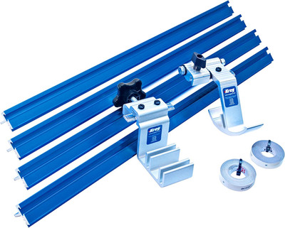 Kreg KMS8000 Precision Trak & Stops Kit - Track Guide for Miter Saw - Woodworkin