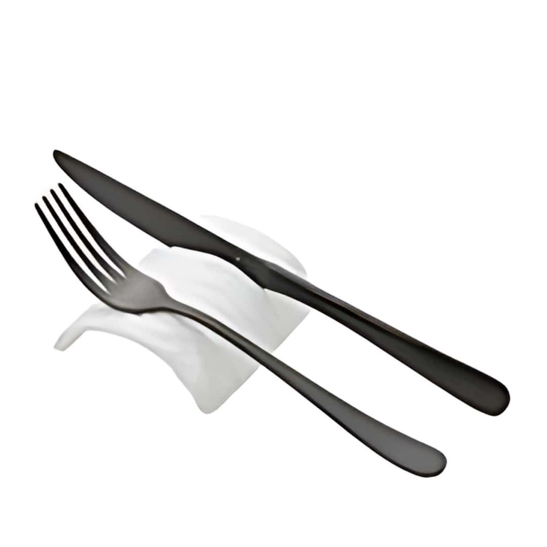 Soporte Para Cubiertos Tronco Blanco Cerámica 9,5x8,4 Cm - Mesa Restaurante