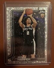 2025-26 Topps Flagship Dylan Harper #202 - Crackleboard (RC)