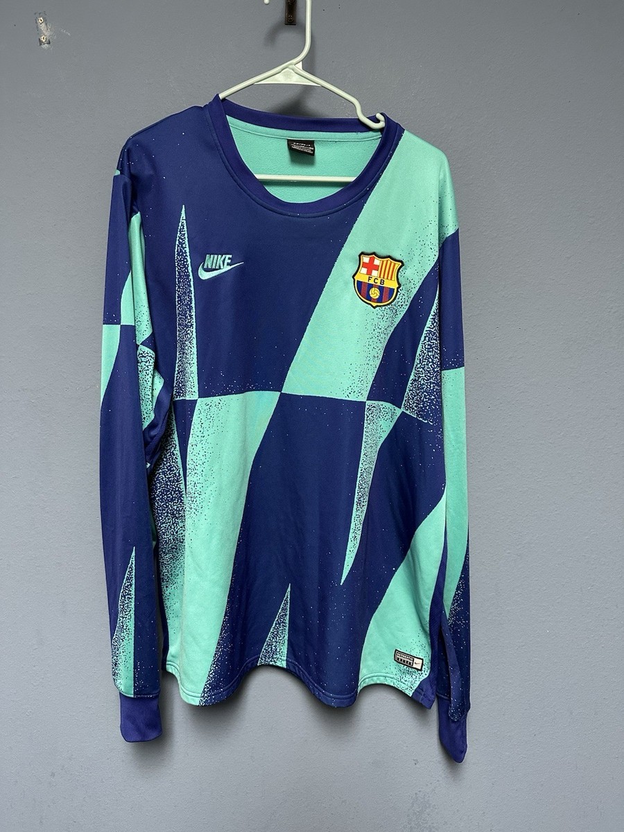 NIKE FC BARCELONA UEFA CHAMPIONS LEAGUE LONG SLEEVE PRE MATCH 2019