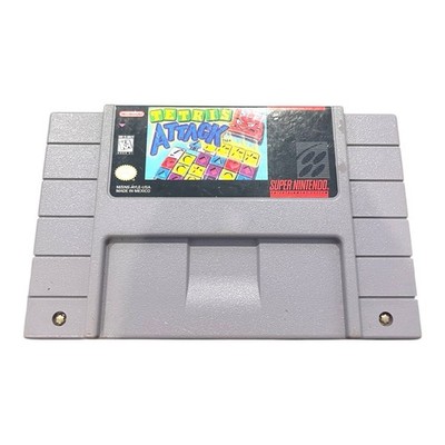 Super Nintendo Tetris Attack SNES Cartridge Only