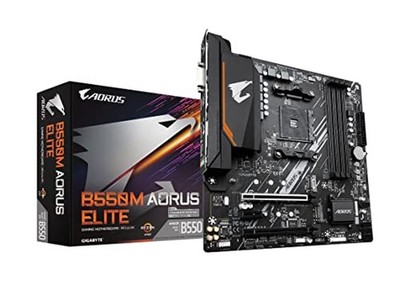 Gigabyte GIGABYTE B550M AORUS Elite (AM4/ AMD/ B550/ Micro-ATX/ DDR4/ Dual M....