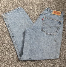 Levi's Strauss & Co Men's 550 Relaxed Fit Straight Jeans Blue W32 L30