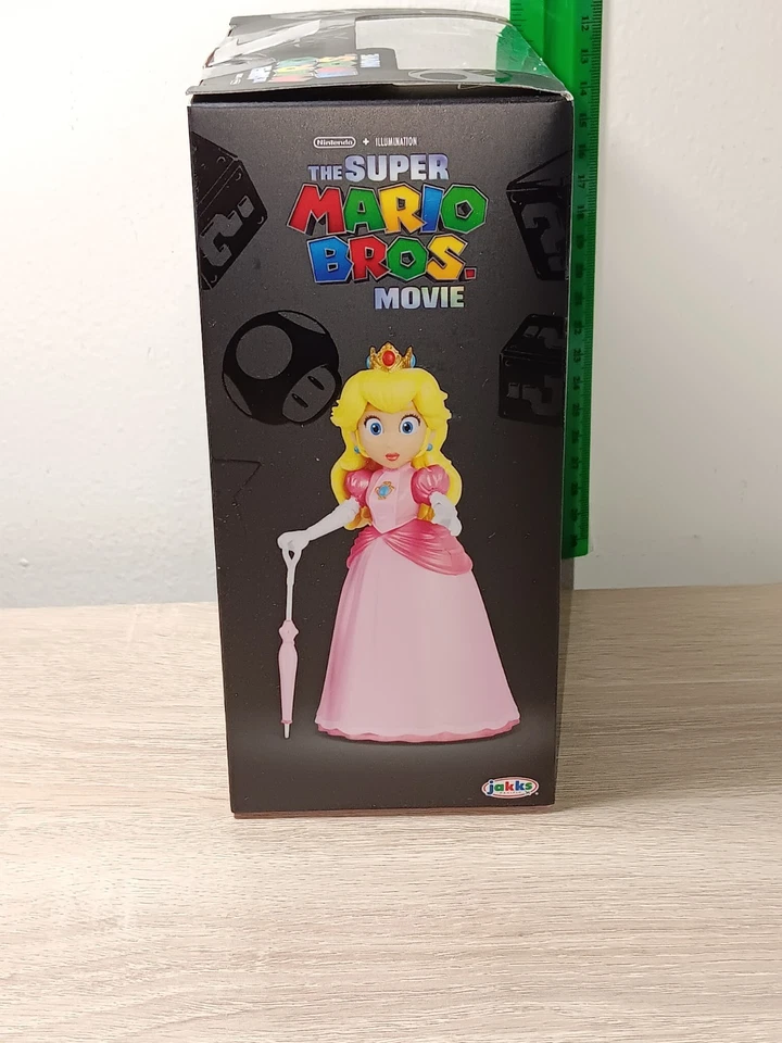 *FRETE GRÁTIS* 5" PRINCESS PEACH Super Mario Bros Movie World of Nintendo Jakks - Imagem 2 de 4