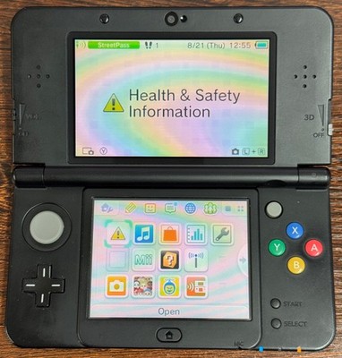 Nintendo New 3DS Black System - Pre-Owned - Very Good Condition