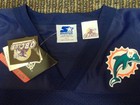 NWT DAN MARINO #13 MIAMI DOLPHINS STARTER BLUE MENS NFL GAME FOOTBALL JERSEY LG — photo 8