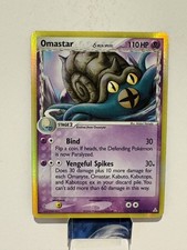 Omastar Pokemon TCG Holon Phantoms 13/110 Holo Rare LP
