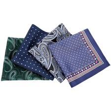 100 Mulberry Silk Pocket Squares for Men, Luxury Silk Handkerchiefs, Mens Ha...