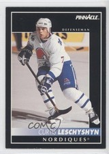 1992-93 Pinnacle Curtis Leschyshyn #46 0a4