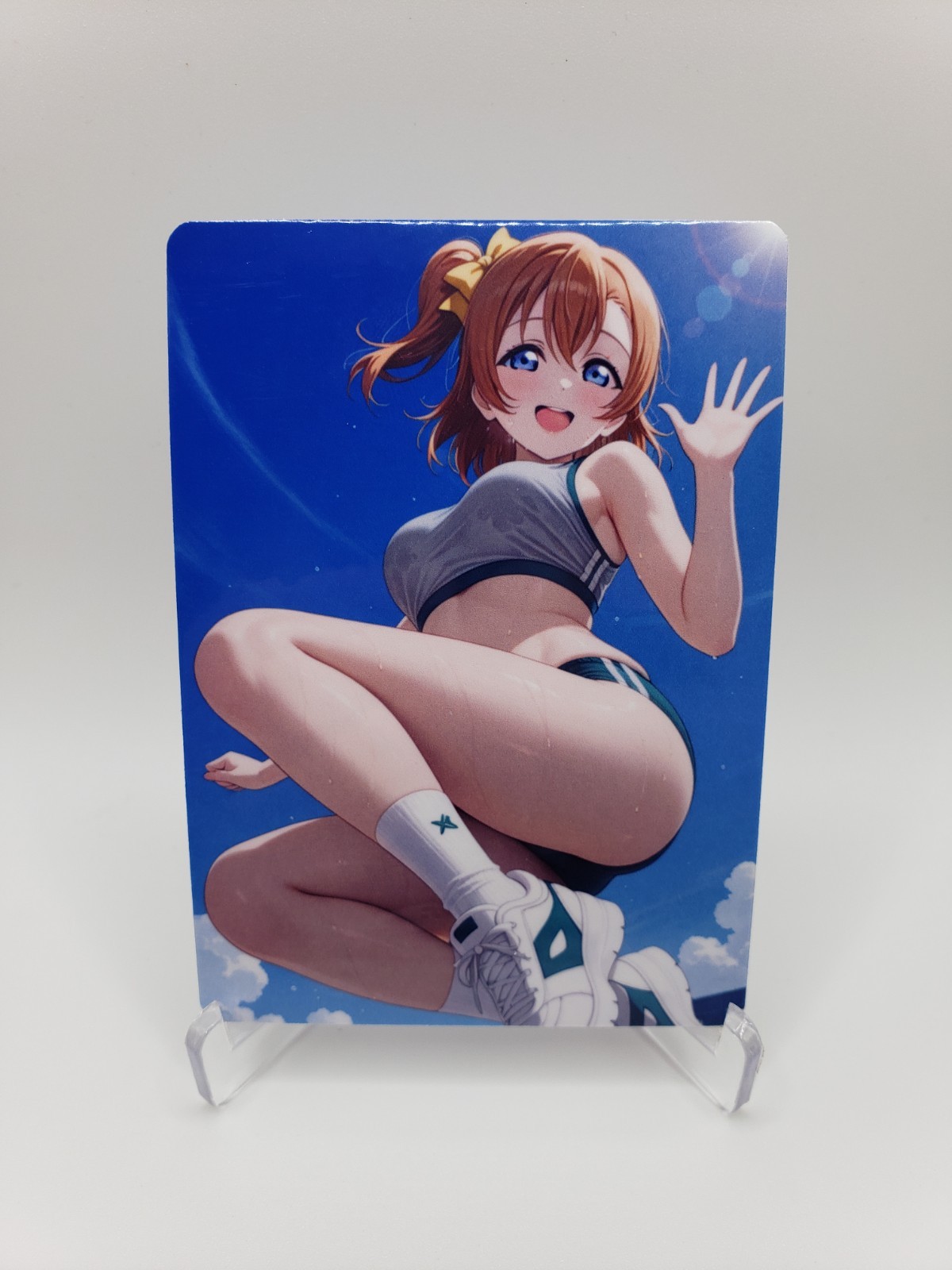 Full Art Anime Trading Card Glossy Art DIY Otaku Waifu ACEO