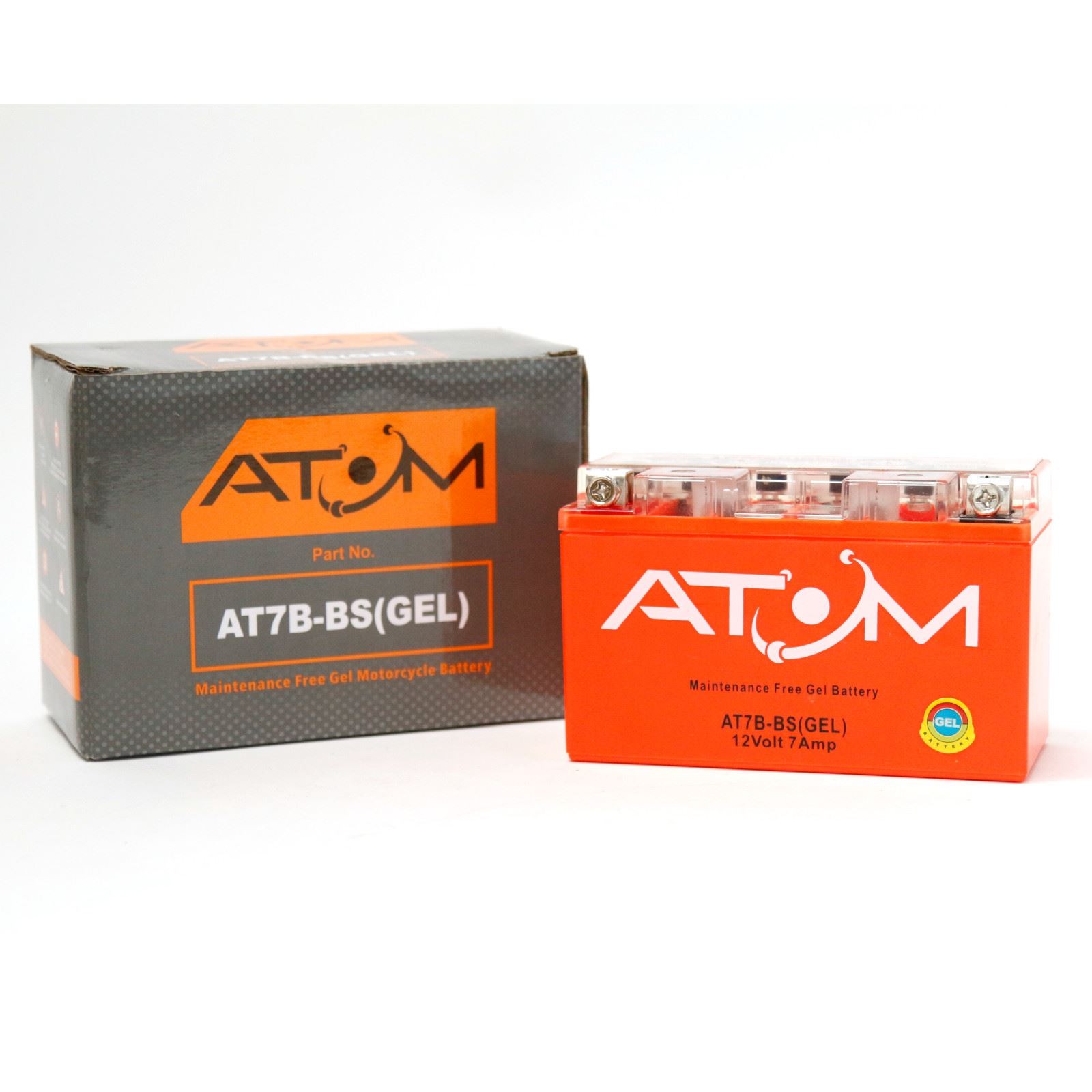 AT7B-BS Atom Gel Motorcycle Battery for Suzuki DR-Z 400 SM 05-05