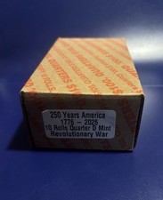 2026 1776-2026 Guerra Revolucionaria Cuarto Caja - Denver Mint Rolls (400 monedas)