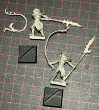Warhammer Fantasy Old World Dark Elf War Hydra Crew Beastmasters x2 Metal