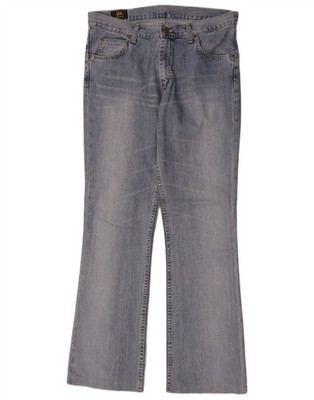Lee Damen REED Bootcut Jeans W33 L36 Blau Baumwolle CV08