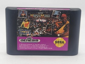 WWF Super WrestleMania Sega Genesis Complete With Manual CIB