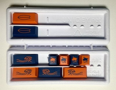 GMK Sunset Surfing Novelties Kit Cherry Profile ABS MX Keycaps New Keyboard