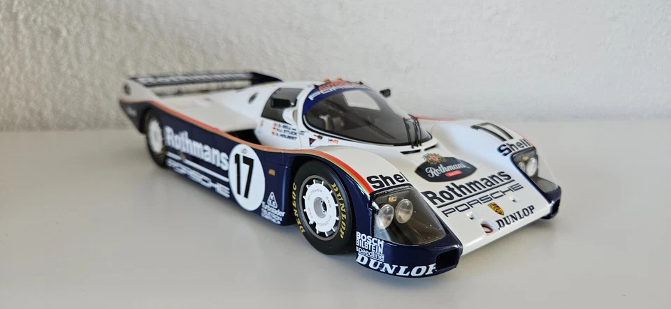 1:18 Spark Porsche 962 #1 7 Le Mans Sieger  1987 18LM87 - Bild 4 von 4