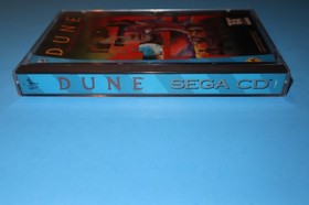DUNE FOR SEGA CD IN ORIGINAL CASE & TESTED! *ONLY FRONT PAGE/COVER OF MANUAL*