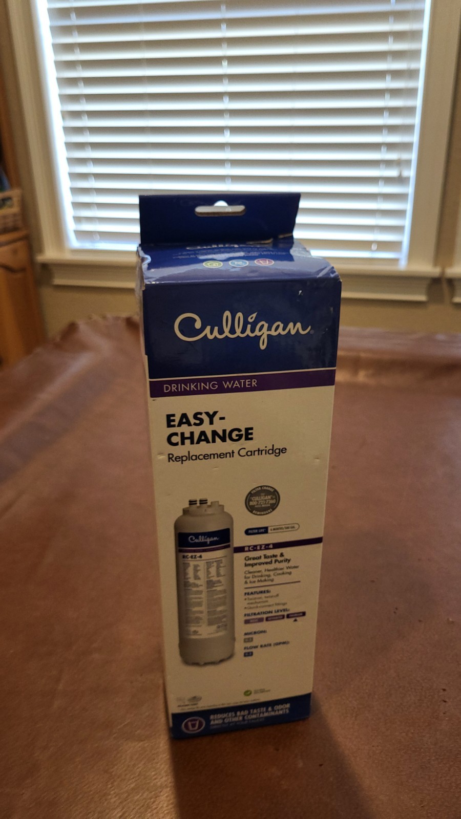 Genuine OEM Culligan RC-EZ-4 Replacement Water Filter for RC