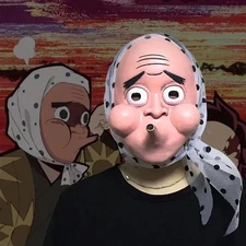 Anime Demon Slayer Cosplay Mask Haganetsuka Kimetsu No Yaiba Cosplay Accessories