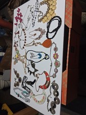 Fashion Jewelry Mixed Lot Necklace Bracelet Pendant Earrings Multicolor Metal